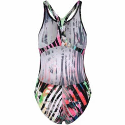 Arena - One Riviera Racerback Ladies Swimsuit - Black/Multi -UK Swimsuit Sales 2024 arena riviera ladies one piece black multi coloured 5