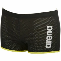 Arena - Square Cut Drag Suit - Black -UK Swimsuit Sales 2024 arena square cut drag suit black 4