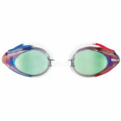 Arena - Tracks Junior Mirror Goggles - Gold/Blue/Red -UK Swimsuit Sales 2024 arena tracks junior mirror goggles gold blue red 2