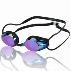 Arena - Tracks Mirror Goggles - Black/Blue Multi/Black C74 -UK Swimsuit Sales 2024 arena tracks mirror goggles black blue multi black 3