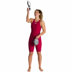Arena - Women's Powerskin ST 2.0 Open Back – Deep Red -UK Swimsuit Sales 2024 arena womens powerskin st 2 0 open back deep red 3