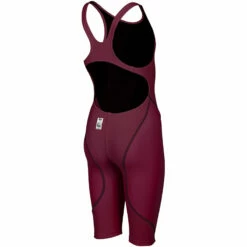 Arena - Women's Powerskin ST 2.0 Open Back – Deep Red -UK Swimsuit Sales 2024 arena womens powerskin st 2 0 open back deep red 5