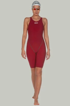 Arena - Women's Powerskin ST 2.0 Open Back – Deep Red -UK Swimsuit Sales 2024 arena womens powerskin st 2 0 open back deep red 9