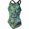 Dolfin - Chloroban Crackle DBX Back One Piece Swimsuit -UK Swimsuit Sales 2024 dolfin chloroban crackle dbx back one piece 1