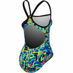 Dolfin - Chloroban Crackle DBX Back One Piece Swimsuit -UK Swimsuit Sales 2024 dolfin chloroban crackle dbx back one piece 4