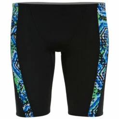 Dolfin - Reliance Hive Spliced Jammer (Blue/Green) -UK Swimsuit Sales 2024 dolfin reliance hive spliced jammer blue green 4