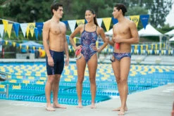 Dolfin - Reliance Hive Spliced Jammer (Multi Royal) -UK Swimsuit Sales 2024 dolfin reliance hive spliced jammer multi royal 6