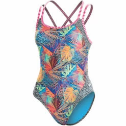 Dolfin Uglies - Hyper Tropic Double Strap Open Keyhole Back Swimsuit -UK Swimsuit Sales 2024 dolfin uglies hyper tropic double strap open keyhole back swimsuit 3