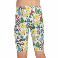 Dolfin Uglies - Men's Holiday Cheer Jammer -UK Swimsuit Sales 2024 dolfin uglies mens holiday cheer jammer v 2 back 3