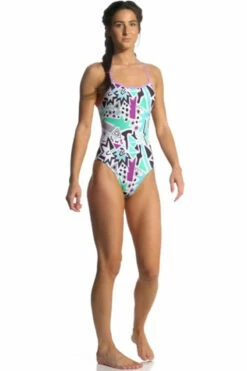 Dolfin Uglies - Push Play String Back One Piece Swimsuit -UK Swimsuit Sales 2024 dolfin uglies push play string back 030 one piece swimsuit 8