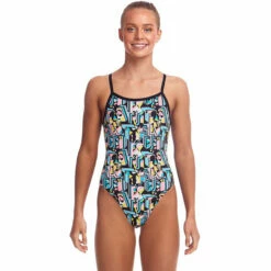 Funkita - Abstracta - Girls Single Strap One Piece