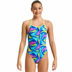 Funkita - Air Lift - Girls Diamond Back One Piece