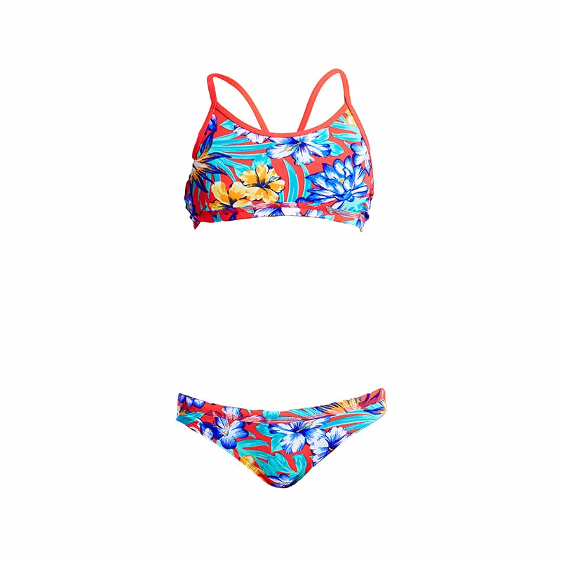 Funkita - Aloha From Hawaii - Girls Racerback Two Piece 4 Funkita - Aloha From Hawaii - Girls Racerback Two Piece - Image 2