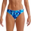 Funkita - Bashed Blue - Ladies Sports Brief -UK Swimsuit Sales 2024 funkita bashed blue ladies sports brief 1