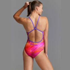 Funkita - Beach Sunset - Ladies Single Strap One Piece -UK Swimsuit Sales 2024 funkita beach sunset ladies single strap one piece 4