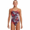 Funkita - Bento Box - Girls Diamond Back One Piece -UK Swimsuit Sales 2024 funkita bento box girls diamond back one piece 1