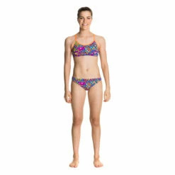 Funkita - Half Pipe - Girls Racerback Two Piece -UK Swimsuit Sales 2024 funkita bikini girls swimwear half pipe two piece 4