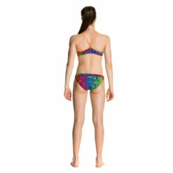Funkita - Mosaic Magic - Girls Racerback Two Piece -UK Swimsuit Sales 2024 funkita bikini girls swimwear mosaic magic racerback two piece 3