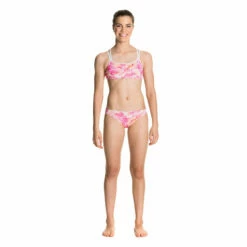 Funkita - Feather Fire - Ladies Bibi Banded Brief -UK Swimsuit Sales 2024 funkita bikini ladies swimwear feather fire bibi banded brief 4