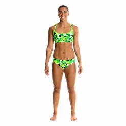 Funkita - Golden Glow - Ladies Bikini Sports Brief -UK Swimsuit Sales 2024 funkita bikini ladies swimwear golden glow sports bikini brief 3