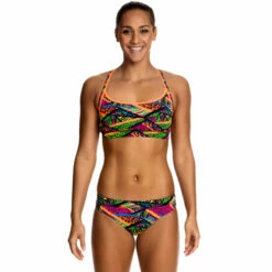 Funkita - Jungle Jagger - Ladies Bikini Sports Top 12 Funkita - Jungle Jagger - Ladies Bikini Sports Top -UK Swimsuit Sales 2024 funkita bikini ladies swimwear jungle jagger sports bikini top 4