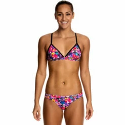 Funkita - Petal Prism - Ladies Bikini Hipster Brief -UK Swimsuit Sales 2024 funkita bikini ladies swimwear petal prism hipster bikini brief 4