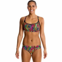Funkita - Pulmonary Party - Ladies Sports Brief -UK Swimsuit Sales 2024 funkita bikini ladies swimwear pulmonary party sports bikini brief 4