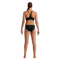 Funkita - Still Black - Ladies Sports Bikini Top -UK Swimsuit Sales 2024 funkita bikini ladies swimwear still black ladies sports bikini top 3