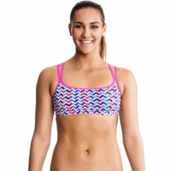 Funkita - Zag Ziggler - Ladies Criss Cross Top