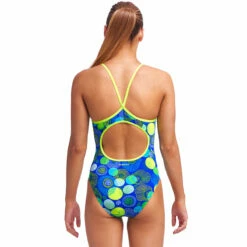 Funkita - Blue Bottle - Girls Diamond Back One Piece -UK Swimsuit Sales 2024 funkita blue bottle girls diamond back one piece 3