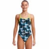 Funkita - Bone Head - Girls Single Strap One Piece -UK Swimsuit Sales 2024 funkita bone head girls single strap one piece 1