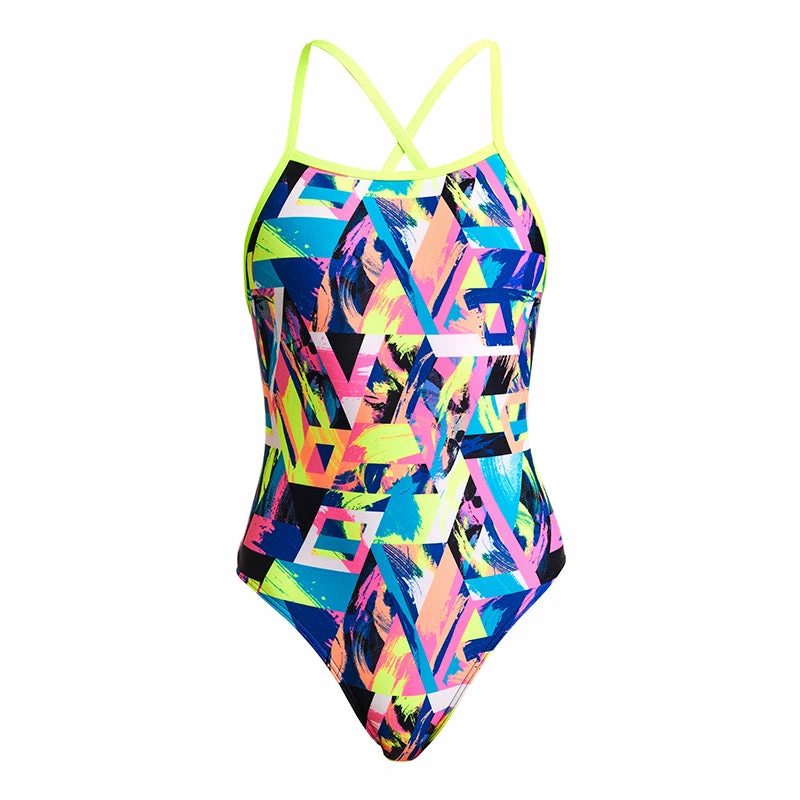 Funkita - Brush Cuts - Girls Single Strap One Piece 4 Funkita - Brush Cuts - Girls Single Strap One Piece - Image 2