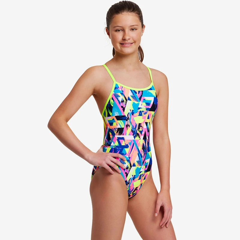 Funkita - Brush Cuts - Girls Single Strap One Piece 7 Funkita - Brush Cuts - Girls Single Strap One Piece - Image 5