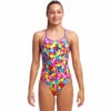 Funkita - Bubble Tea - Girls Diamond Back One Piece -UK Swimsuit Sales 2024 funkita bubble tea girls diamond back one piece 1