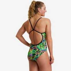 Funkita - Burnouts - Ladies Single Strap One Piece -UK Swimsuit Sales 2024 funkita burnouts ladies single strap one piece 4