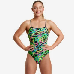 Funkita - Burnouts - Ladies Single Strap One Piece -UK Swimsuit Sales 2024 funkita burnouts ladies single strap one piece 5