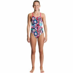 Funkita - Candy Comrade - Girls Diamond Back One Piece -UK Swimsuit Sales 2024 funkita candy comrade girls 4