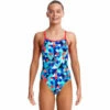 Funkita - Check Republic - Girls Diamond Back One Piece -UK Swimsuit Sales 2024 funkita check republic girls diamond back one piece 1
