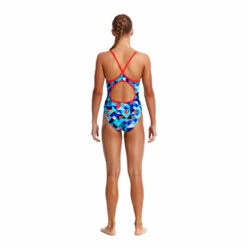 Funkita - Check Republic - Girls Diamond Back One Piece -UK Swimsuit Sales 2024 funkita check republic girls diamond back one piece 3