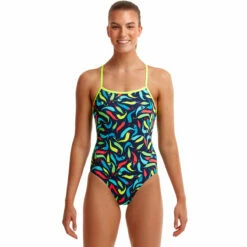 Funkita - Chilli Boss - Ladies Eco Single Strap One Piece