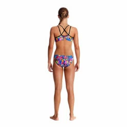 Funkita - Club Tropo - Girls Criss Cross Two Piece -UK Swimsuit Sales 2024 funkita club tropo girls criss cross two piece 3