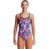 Funkita - Club Tropo - Girls Diamond Back One Piece -UK Swimsuit Sales 2024 funkita club tropo girls diamond back one piece 1