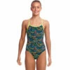 Funkita - Colour Run - Girls Eco Diamond Back One Piece -UK Swimsuit Sales 2024 funkita colour run girls eco diamond back one piece 1