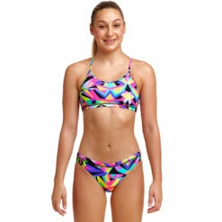 Funkita - Crystal Eyes - Girls Racerback Two Piece