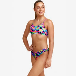 Funkita - Crystal Eyes - Girls Racerback Two Piece -UK Swimsuit Sales 2024 funkita crystal eyes girls racerback two piece 5