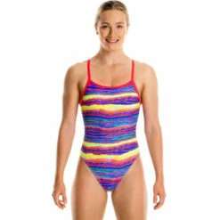 Funkita - Crystal Wave - Girls Single Strap One Piece
