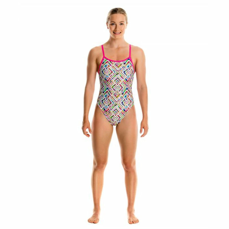 Funkita - Daisy Maze - Girls Single Strap One Piece 6 Funkita - Daisy Maze - Girls Single Strap One Piece - Image 4