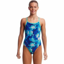 Funkita - Deep Impact - Girls Diamond Back One Piece