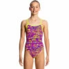 Funkita - Dotty Dash - Girls Single Strap One Piece -UK Swimsuit Sales 2024 funkita dotty dash single strap girls swimsuit 1
