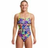 Funkita - Dunking Donuts - Ladies Single Strap One Piece -UK Swimsuit Sales 2024 funkita dunking donuts ladies single strap one piece 1